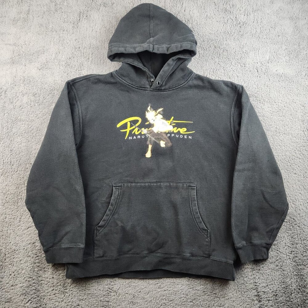 Primitive Naruto Shippuden Hoodie Men's Large Pullover Sweatshirt Anime‎ Skater